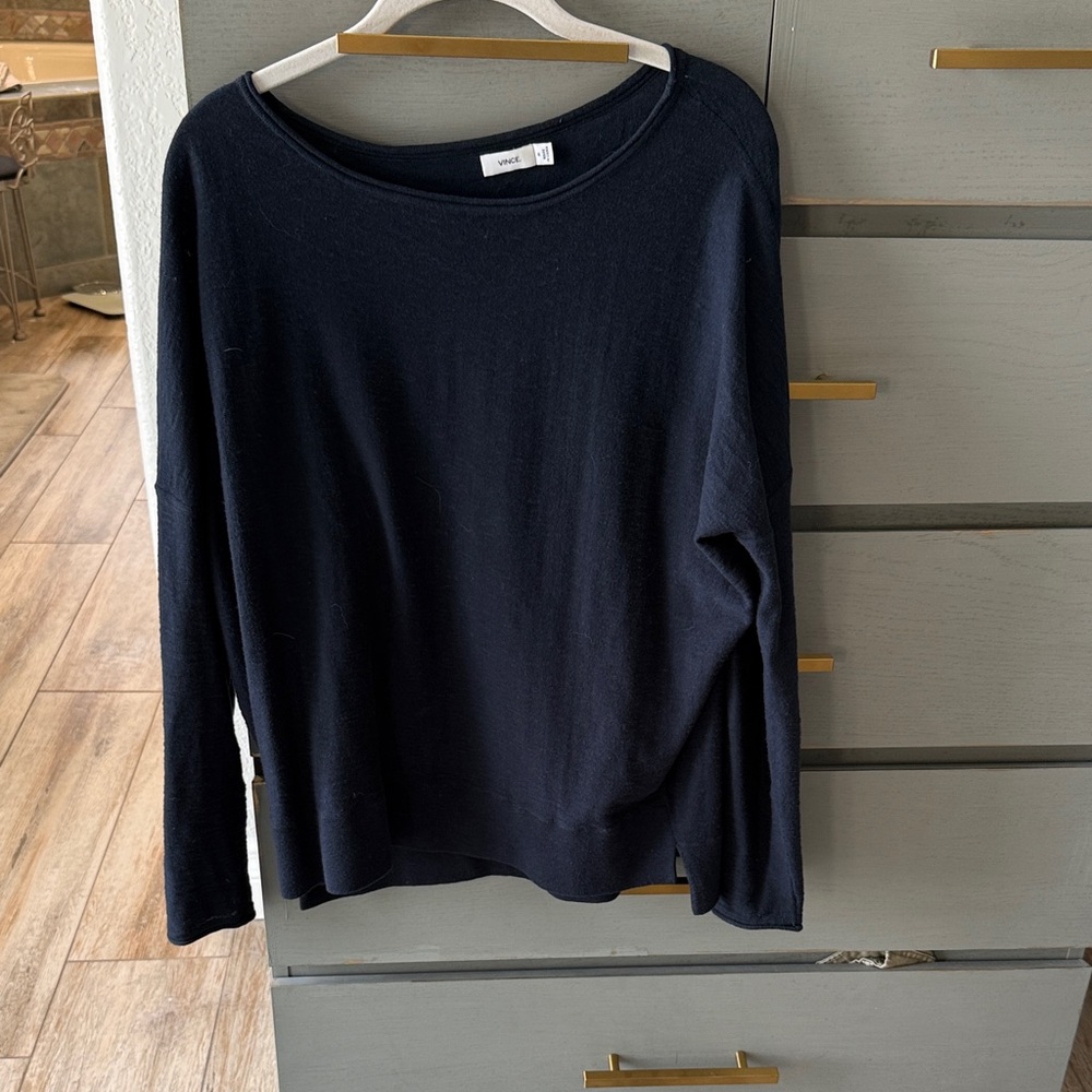 Vince Midnight Blue Women's Sweater